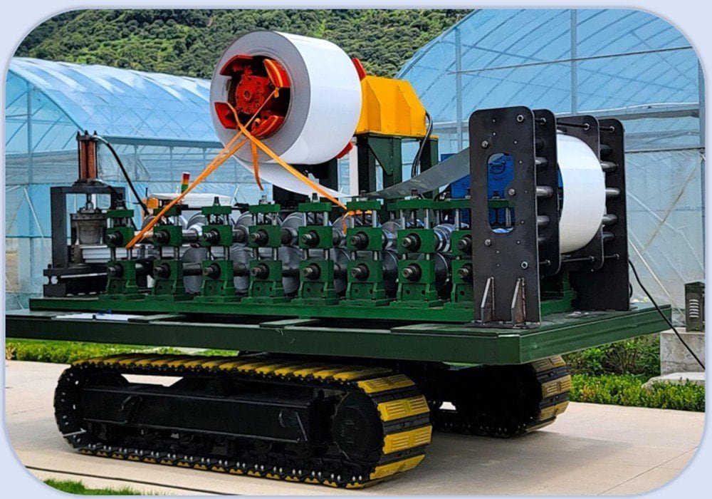 Chanscen cultivation gutter forming equipment